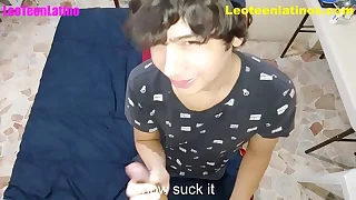 Horny straight clothes-horse asks his gay roommate to be wild about and cheats on his girlfriend (PART 1)