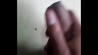 Gay masturbation with the addition of cum Chilean boy